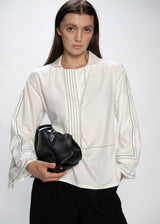 Loose-Fit Embroidered Top