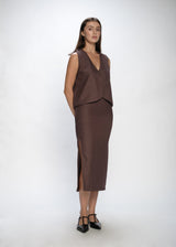 Tailored Midaxi Skirt