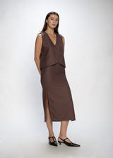 Tailored Midaxi Skirt