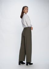 High-Rise Modern Straight Leg Pant