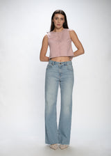 Button-Op Cropped  Top