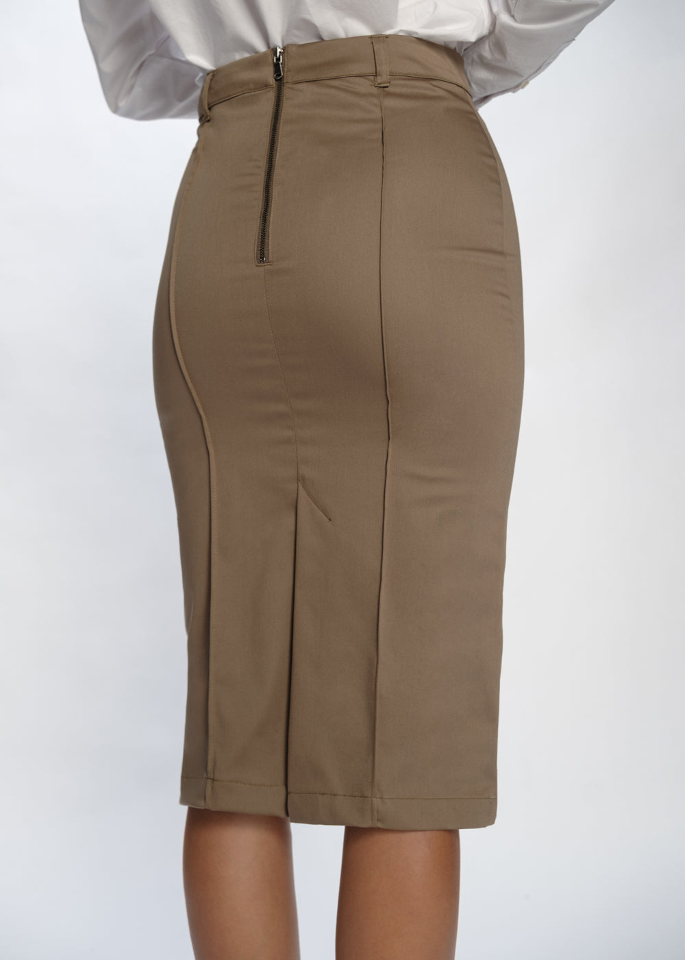 Stretch Pencil Skirt