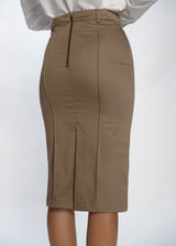 Stretch Pencil Skirt