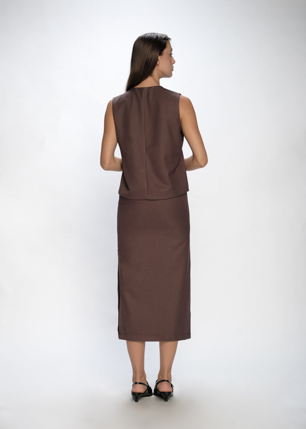 Tailored Midaxi Skirt