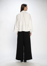 Loose-Fit Embroidered Top