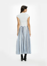 Pleated Long Skirt