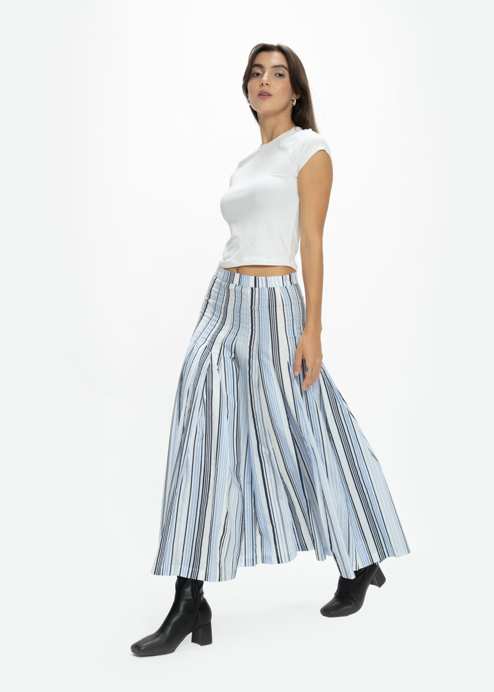 Pleated Long Skirt