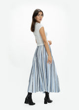 Pleated Long Skirt