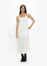 Spaghetti Strap Satin Long Dress