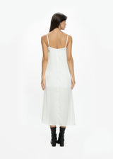 Spaghetti Strap Satin Long Dress