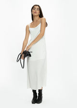 Spaghetti Strap Satin Long Dress