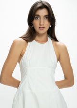 Halter-Neck Corset Dress