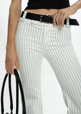 Striped Bootcut Pant