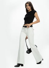Striped Bootcut Pant