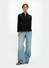Tie-Back Long Sleeve Shirt