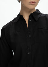 Tie-Back Long Sleeve Shirt