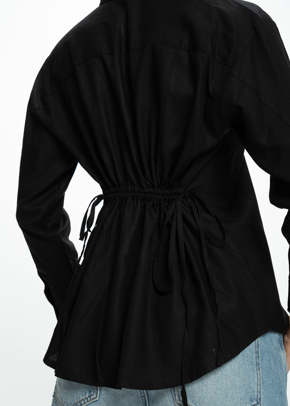 Tie-Back Long Sleeve Shirt
