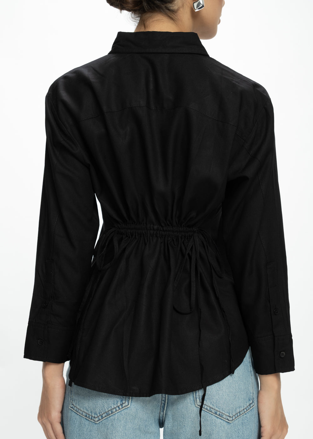 Tie-Back Long Sleeve Shirt
